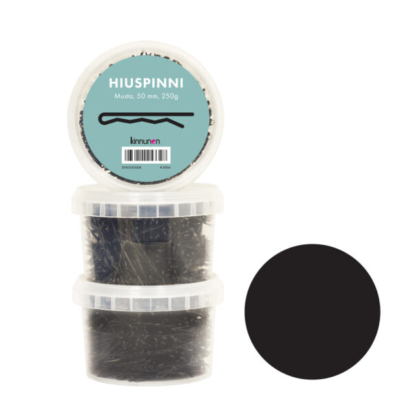 Pinni musta 50mm, 250g rasiassa