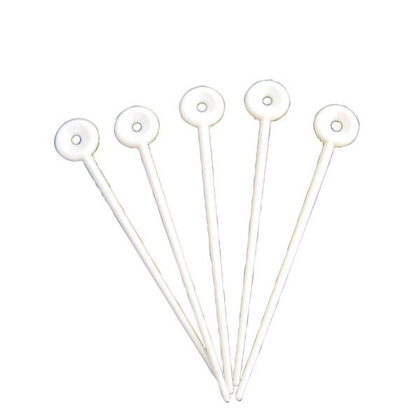 Rullapiikki valkoinen, 75 mm 100 kpl