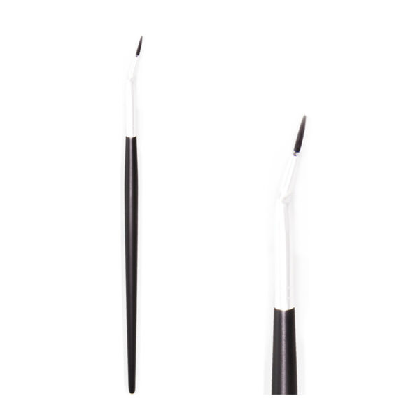 Eyeliner-rajaussivellin, taivutettu