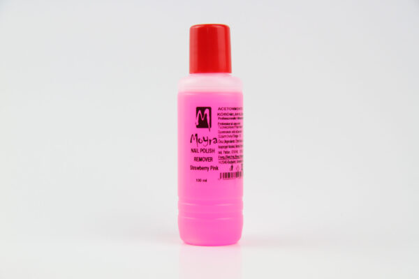 Moyra Nail Polish Remover 100ml, mansikka