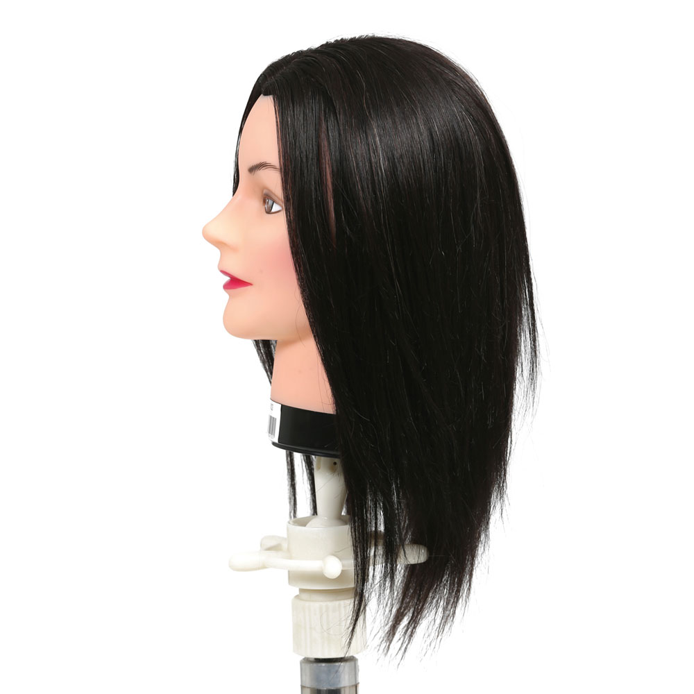 Kampauspää S, tumma ruskea (30 cm)