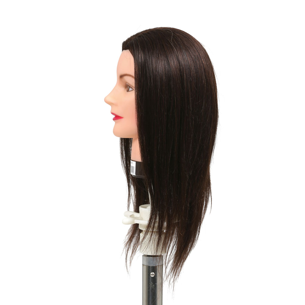 Kampauspää M, Tumma ruskea (35 cm)