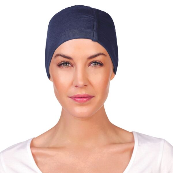 Hoc Chandra Night cap, Blue melange