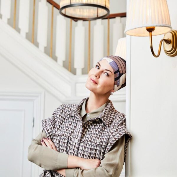 HOC Yoga Turban, Autumn Sculptures