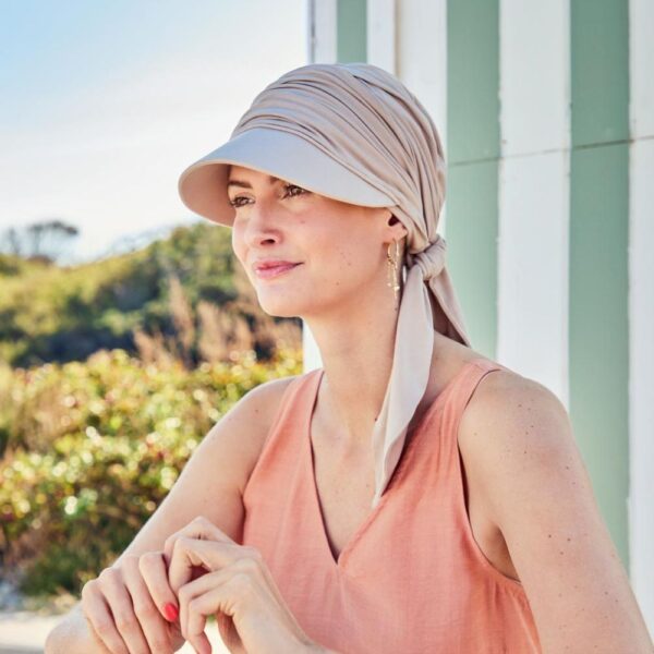 Hoc Brianna Sun Cap, Sandstone