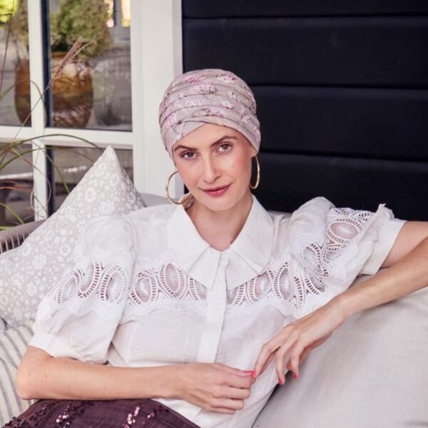 Hoc Yoga Turban linen, Protea Love